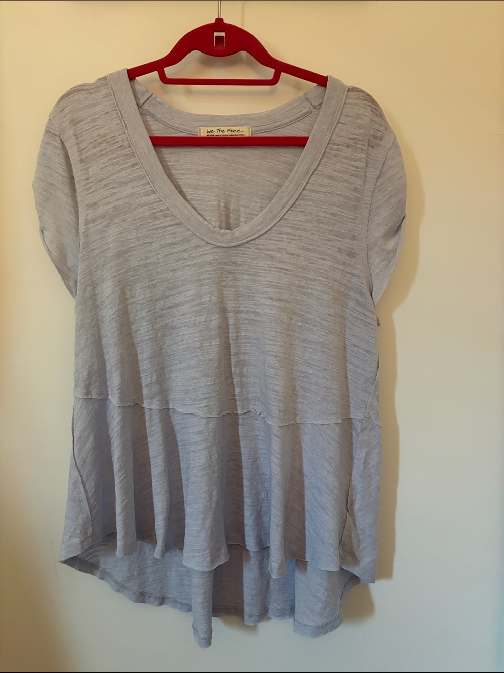 Purple Tiered Women's Top by We The Free